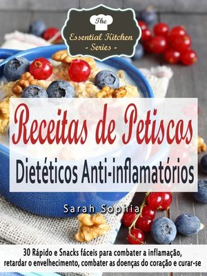 cover image of Receitas de Petiscos Dietéticos Anti-inflamatórios